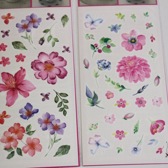 Decorprint Peelable Water Slide Craft Decals Lot DIY - Picture 3 of 12